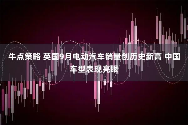 牛点策略 英国9月电动汽车销量创历史新高 中国车型表现亮眼