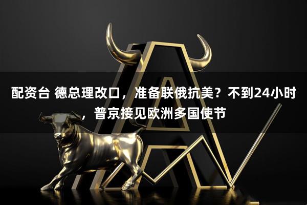 配资台 德总理改口，准备联俄抗美？不到24小时，普京接见欧洲多国使节