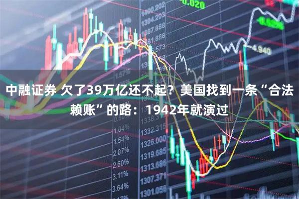 中融证券 欠了39万亿还不起？美国找到一条“合法赖账”的路：1942年就演过